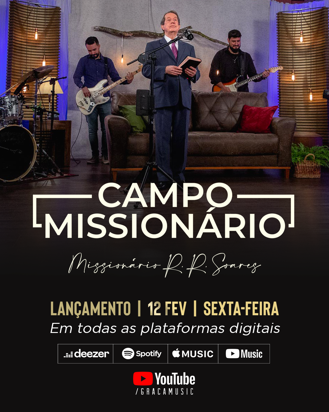 Missões ao redor do mundo inspiram novo single e clipe de R. R. Soares