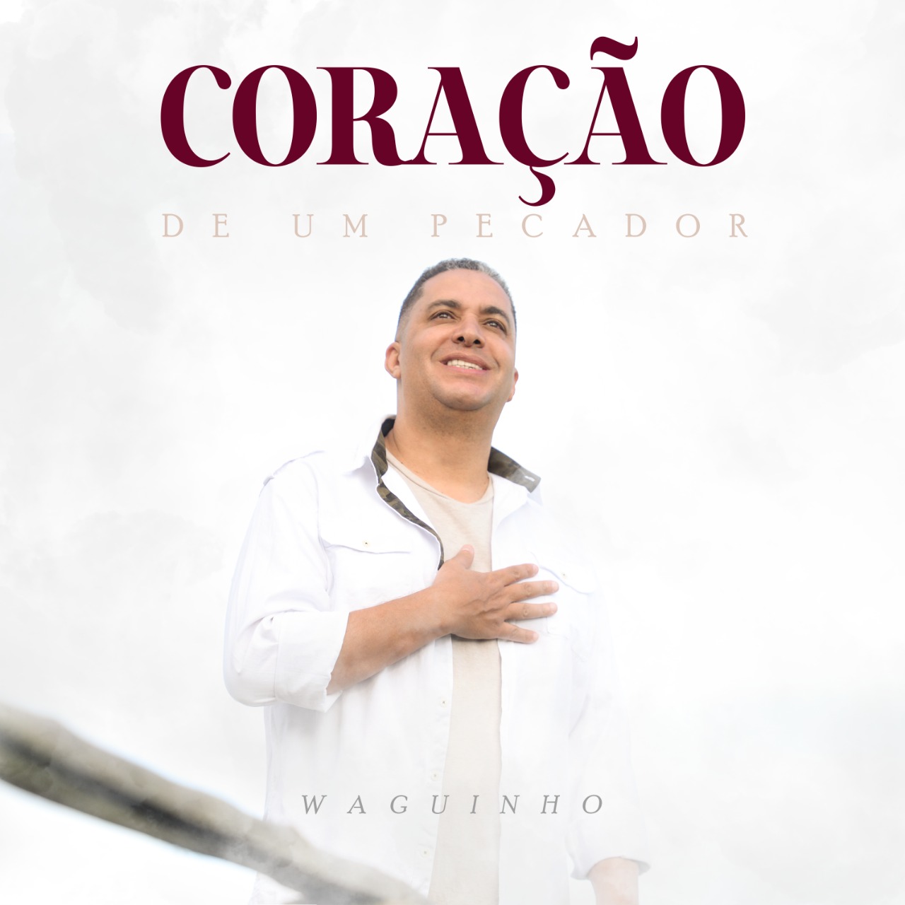 Waguinho estreia na Central Gospel Music com o single autoral “Coração de um Pecador”