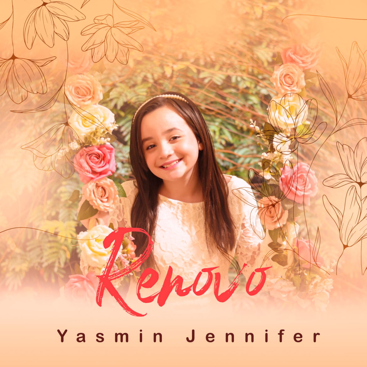 Yasmin Jennifer lança o single “Renovo”, canção composta por seus pais