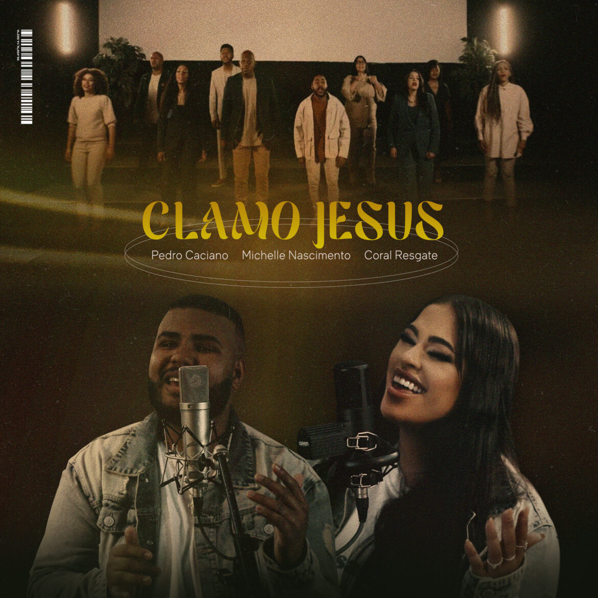Pedro Caciano feat. Michelle Nascimento e Coral Resgate em “Clamo Jesus”