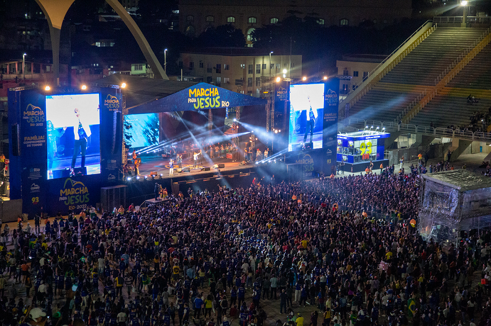 Marcha Para Jesus do Rio de Janeiro vai reunir todos os ritmos em grande show gospel na Praça da Apoteose