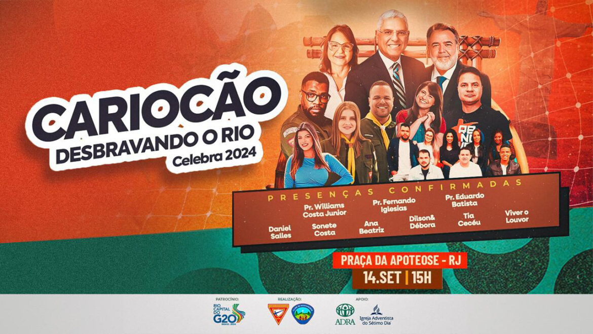 Clube de Desbravadores e Aventureiros da Igreja Adventista do Sétimo Dia celebram o Dia do Desbravador com grande evento na Praça da Apoteose, no Rio de Janeiro