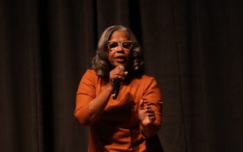 A pastora Cristina Duarte também foi uma das convidadas. Foto Leonardo Ferraz