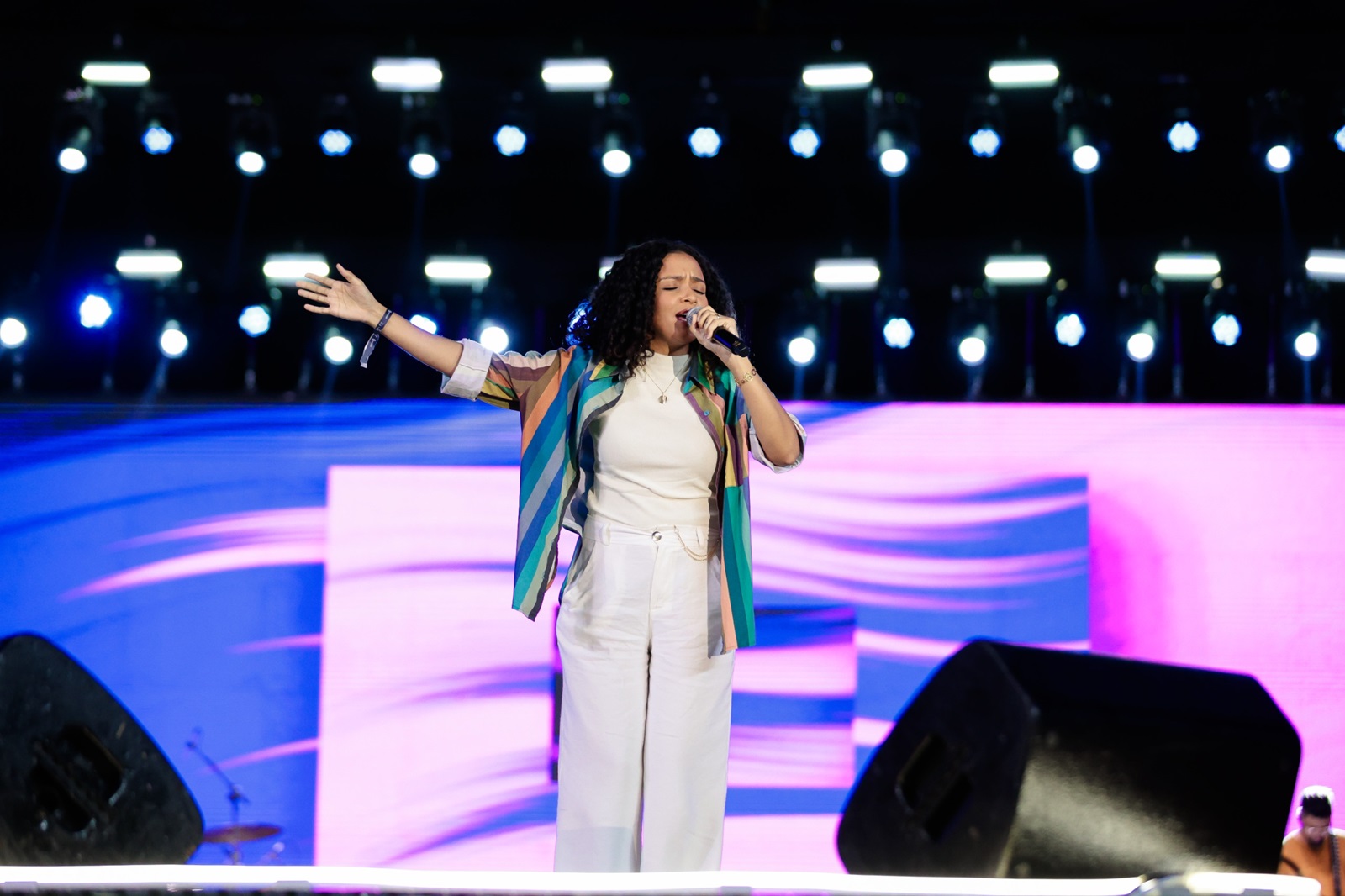 A cantora gospel Tirza Almeida. Foto: Bruno Costa Films.