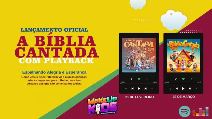 Wake Up Kids lança novo projeto infantil para ensinar a Bíblia de forma lúdica e acessível