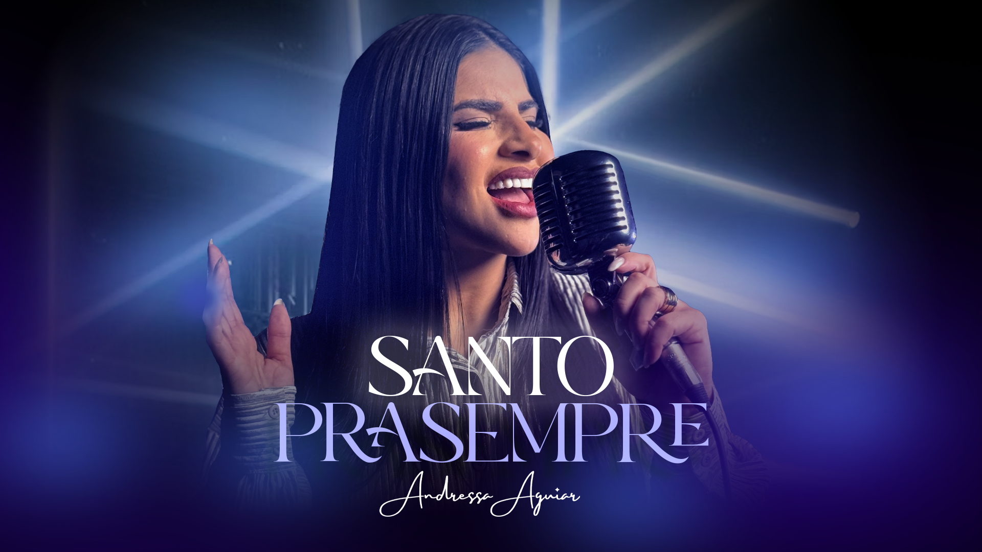 Andressa Aguiar lança seu segundo single, “Santo Pra Sempre”, música que exalta a santidade de Deus