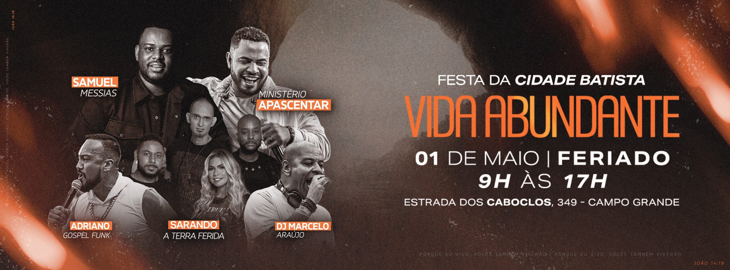 Cidade Batista promove sua tradicional festa no feriado de 1º de Maio