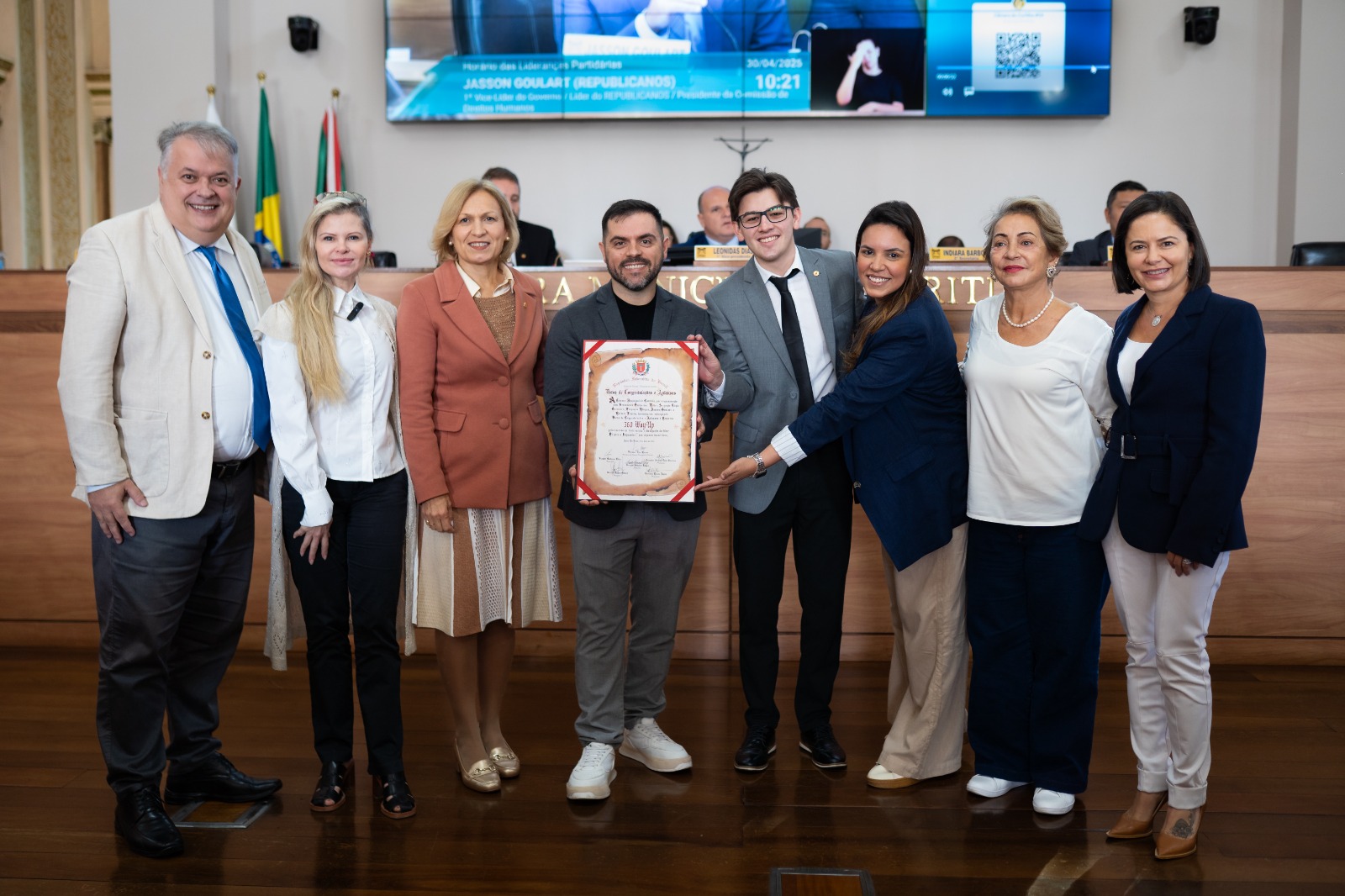360 WayUp é homenageada pela Câmara de Curitiba por fortalecer cinema cristão no Brasil