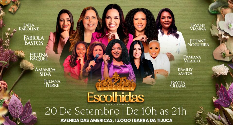 Pastora Fabíola Bastos anuncia a 12ª edição da Conferência Escolhidas