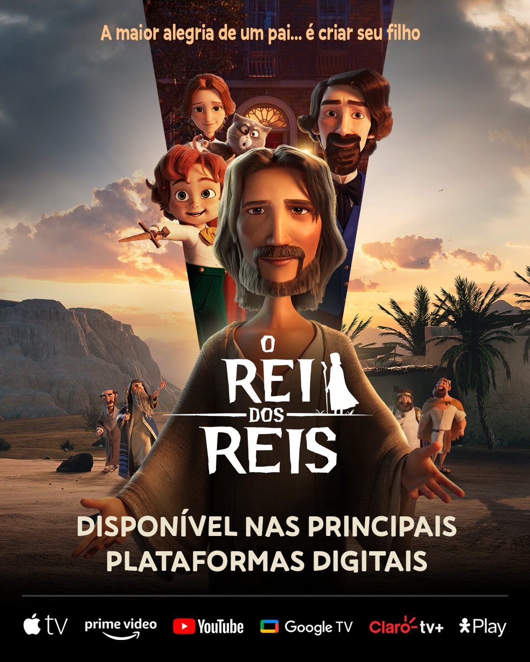 “Rei dos Reis”, Sucesso de público distribuído pela Heaven Content em parceria com a 360 WayUp, já está disponível nas plataformas digitais