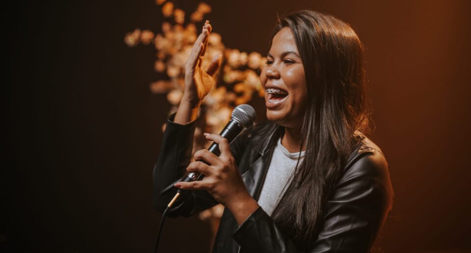 A cantora gospel Wellen Carvalho. Foto: Divulgação.