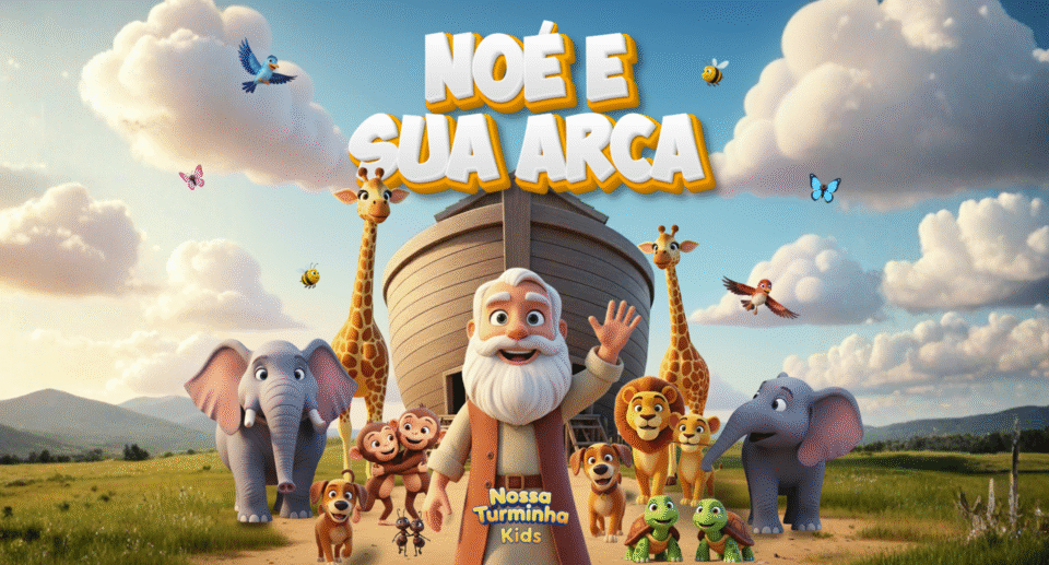 Nossa Turminha Kids apresenta sua nova canção: “Noé e sua Arca”