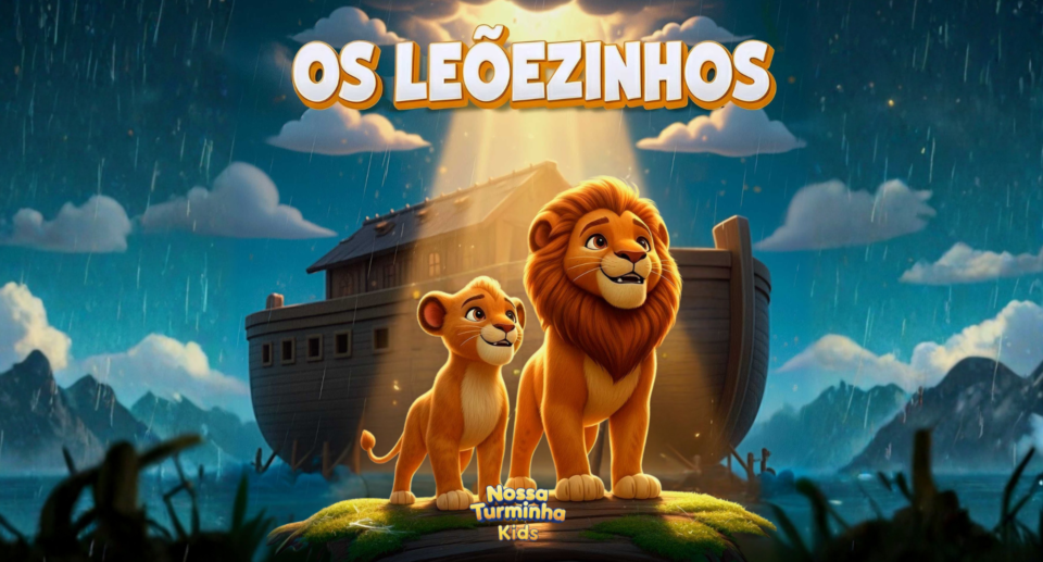 Nossa Turminha Kids apresenta “Os Leõezinhos”, mais uma canção animada e cheia de valores cristãos