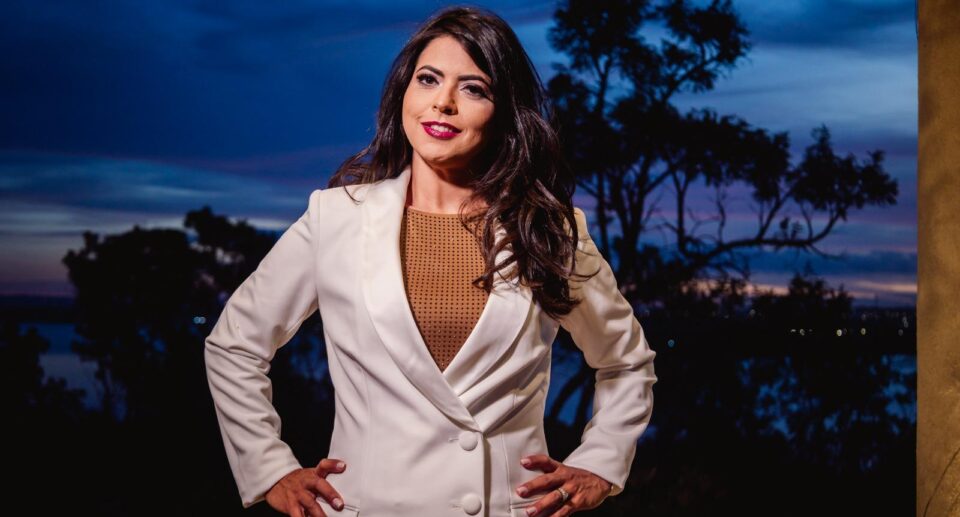 A cantora Liliane Delgadillo. Foto: Divulgação.