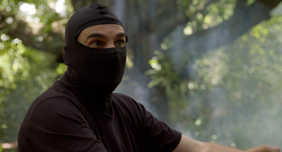Ex-homem-bomba participa das gravações do documentário Pacto Invisível. Foto: Luz em Ação.