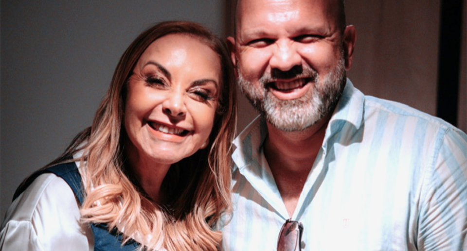Os cantores Cristina Mel e Jônatas Ambrozio. Foto: Guilherme Santos.