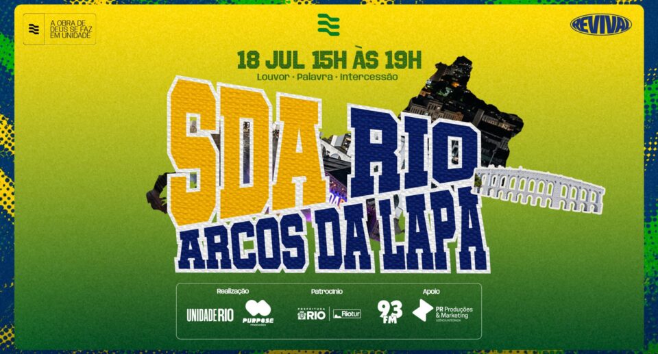 UnidadeRIO encerra a 6ª edição da Semana do Avivamento com encontro nos Arcos da Lapa