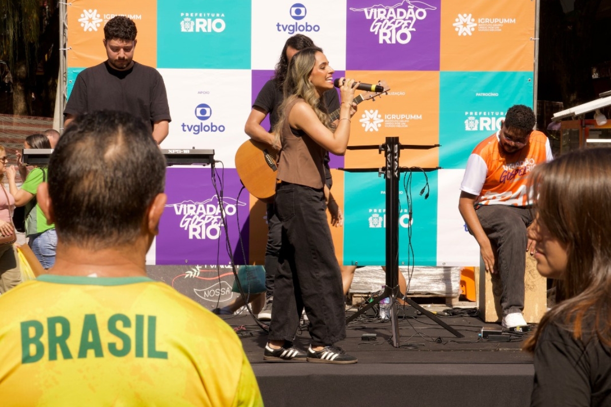 Júlia Cristiano participa do Viradão Gospel Rio e ministra em dois palcos do evento