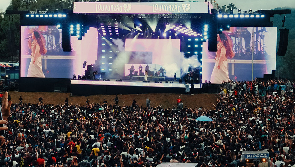 Aguiar MultiMusic presente no Louvorzão 93: quatro artistas do escritório no palco da Quinta da Boa Vista